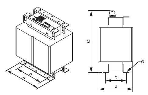 Plano de TH. 1000 VA Rating