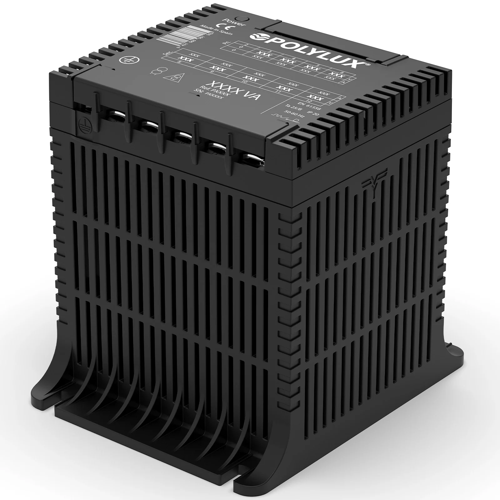 Transformadores de ultra-aislamiento. Serie PTU. Potencia de 500 VA